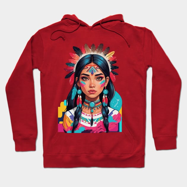 Radiate Indigenous Pride Hoodie by Apache Sun Moon Rising